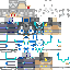 Minecraft skin texture, 64x64 pixels