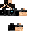 Minecraft skin texture, 64x64 pixels