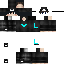 Minecraft skin texture, 64x64 pixels