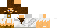 Minecraft skin texture, 64x32 legacy pixels
