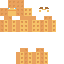 Minecraft skin texture, 64x64 pixels