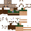 Minecraft skin texture, 64x64 pixels