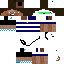 Minecraft skin texture, 64x64 pixels