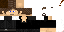 Minecraft skin texture, 64x32 legacy pixels