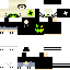 Minecraft skin texture, 64x64 pixels