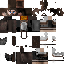 Minecraft skin texture, 64x64 pixels