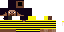 Minecraft skin texture, 64x32 legacy pixels