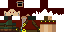 Minecraft skin texture, 64x32 legacy pixels