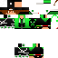 Minecraft skin texture, 64x64 pixels