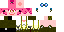 Minecraft skin texture, 64x32 legacy pixels