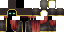Minecraft skin texture, 64x32 legacy pixels