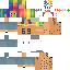 Minecraft skin texture, 64x64 pixels