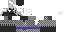 Minecraft skin texture, 64x32 legacy pixels
