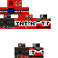 Minecraft skin texture, 64x64 pixels