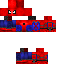 Minecraft skin texture, 64x64 pixels