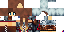 Minecraft skin texture, 64x32 legacy pixels