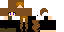Minecraft skin texture, 64x32 legacy pixels