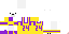 Minecraft skin texture, 64x32 legacy pixels