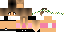 Minecraft skin texture, 64x32 legacy pixels