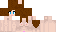 Minecraft skin texture, 64x32 legacy pixels
