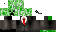 Minecraft skin texture, 64x32 legacy pixels