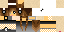Minecraft skin texture, 64x32 legacy pixels