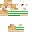 Minecraft skin texture, 64x64 pixels