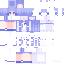 Minecraft skin texture, 64x64 pixels