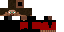 Minecraft skin texture, 64x32 legacy pixels