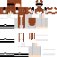 Minecraft skin texture, 64x64 pixels