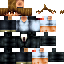 Minecraft skin texture, 64x64 pixels