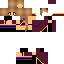 Minecraft skin texture, 64x64 pixels