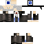 Minecraft skin texture, 64x64 pixels