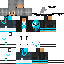 Minecraft skin texture, 64x64 pixels
