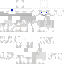 Minecraft skin texture, 64x64 pixels