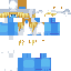 Minecraft skin texture, 64x64 pixels