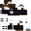 Minecraft skin texture, 64x64 pixels