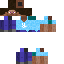 Minecraft skin texture, 64x64 pixels