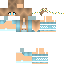 Minecraft skin texture, 64x64 pixels