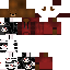 Minecraft skin texture, 64x64 pixels