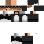 Minecraft skin texture, 64x64 pixels