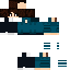 Minecraft skin texture, 64x64 pixels