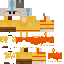Minecraft skin texture, 64x64 pixels