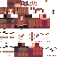 Minecraft skin texture, 64x64 pixels