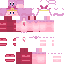 Minecraft skin texture, 64x64 pixels