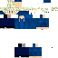 Minecraft skin texture, 64x64 pixels
