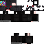 Minecraft skin texture, 64x64 pixels
