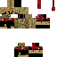 Minecraft skin texture, 64x64 pixels