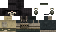 Minecraft skin texture, 64x32 legacy pixels