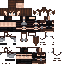 Minecraft skin texture, 64x64 pixels